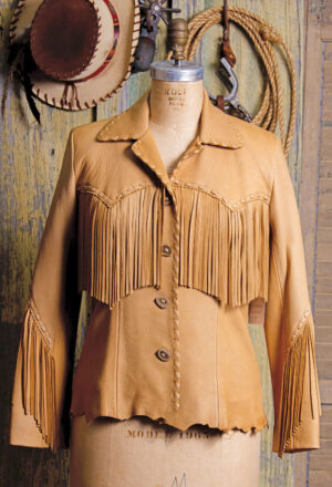 Rancho Grande Jacket in Carmel Deer Skin