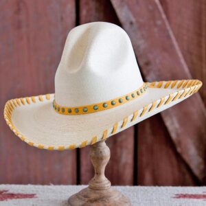 Gold Skinny Band Gus Hat