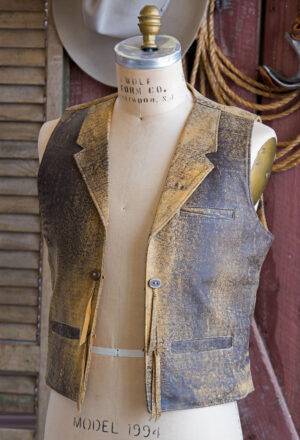 John Wayne Vest in Mocha