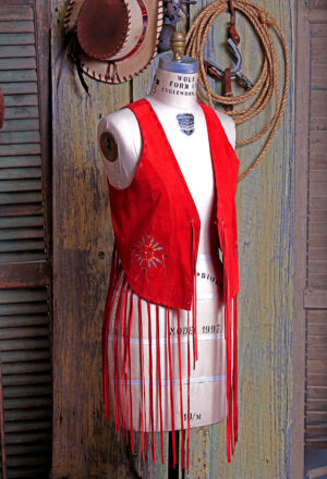 Jenny Vest with Feather Shield