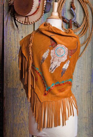 Buffalo Glyph Shawl