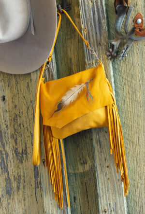 Arapaho One Feather Pouch