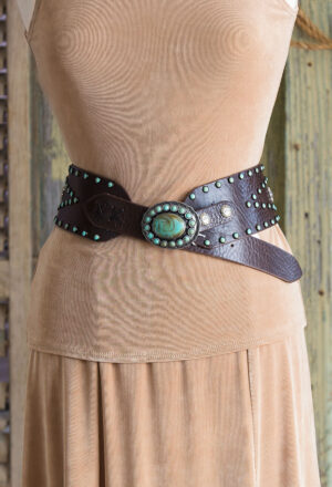 Small Concho Buckaroo in Brown