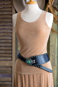 cantina belt in black