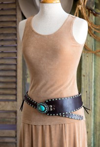 cantina belt in brown