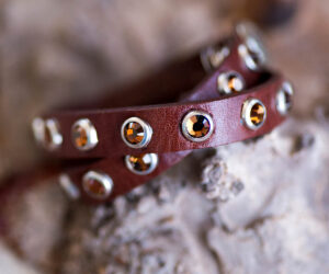 Topaz Double Wrap Bracelet