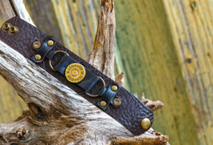 Shotgun Cuff Bracelet Espresso Leather