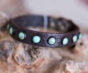 Single Wrap Turquoise Bracelet