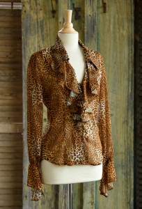 Flounce Ruffle Blouse
