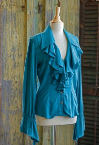 Flounce Ruffle Blouse