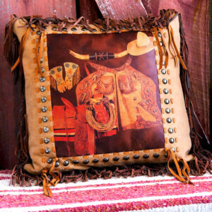 Cowboy Gear Pillow