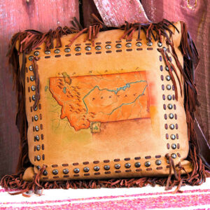Montana Pillow Map