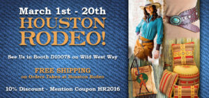 Patricia Wolf at the Houston Rodeo