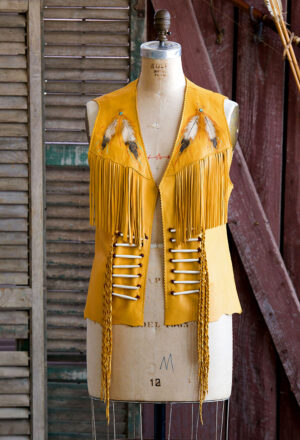 Buffalo Vest with Tatonka Paint