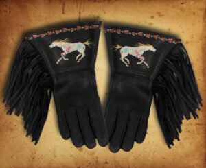 Maverick Pony Black Glove