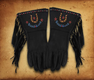 Fringed Gauntlet Gloves