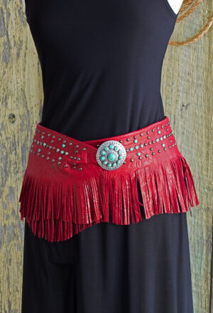 Bandalero Belt in Red