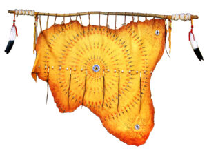 Starburst Hide Painting