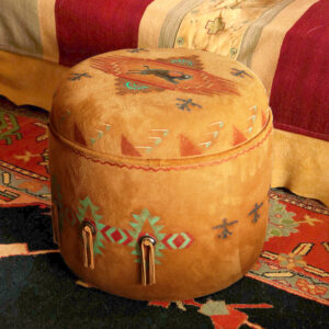 Buffalo Spirit Hassock